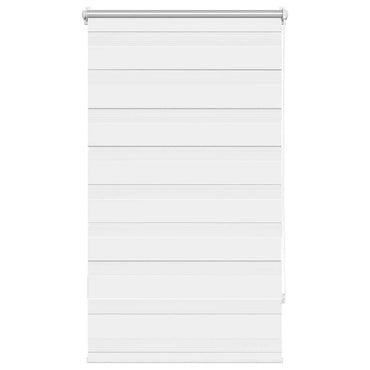 vidaXL Store Jour Nuit 70,9 x 120 cm, largeur de tissu 66,7 cm, blanc