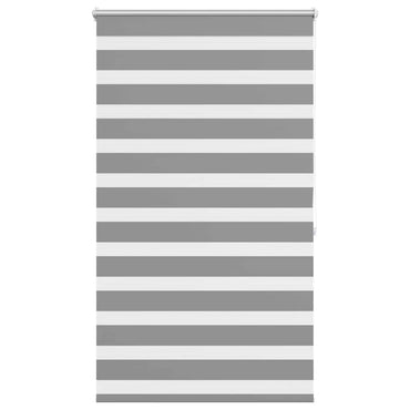 vidaXL Store Enrouleur Jour Nuit 100,9 x 175 cm, largeur de tissu 96,7 cm, gris
