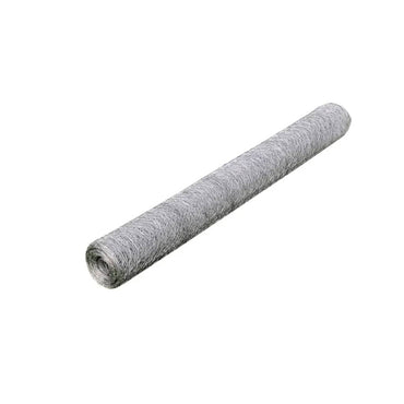 vidaXL Maschendraht Verzinkter Stahl 25×0,5 m Silbern