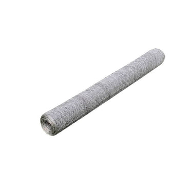 vidaXL Grillage pour poulailler Acier galvanisé 25x1 m Argenté