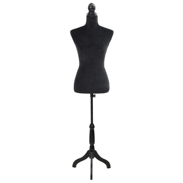 Buste de femme Mannequin Buste Torse Habillé Mannequin Noir