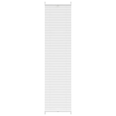 Store plissé sans perçage 40x200cm Blanc