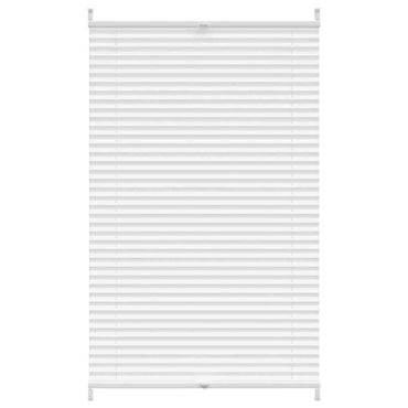 vidaXL Store plissé occultant 90×100 cm blanc