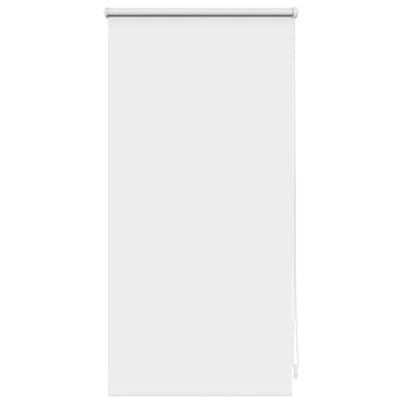 vidaXL Store occultant 44,4 x 100 cm, largeur du tissu 40 cm, blanc