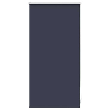 vidaXL Store occultant 44,4 x 100 cm, largeur du tissu 40 cm, bleu marine