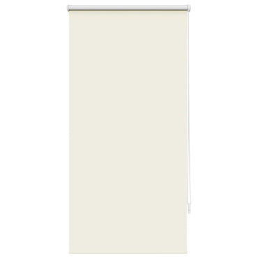 vidaXL Verdunkelungsrollo 64,4 x 120 cm, Stoffbreite 60 cm, Gebrochen Weiß