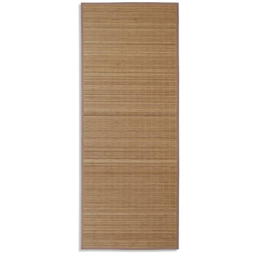Tapis Bambou Marron Rectangulaire 80x200 cm