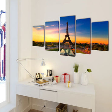 Tableaux Décoratifs Tour Eiffel 200 x 100 cm