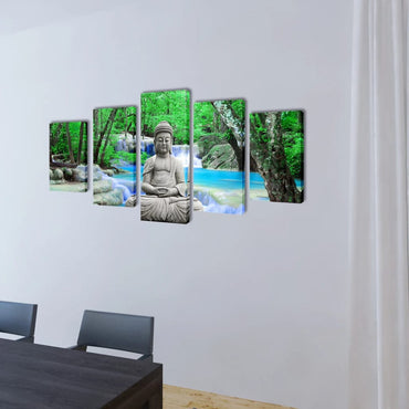 Images Décoration Set Bouddha 200 x 100 cm