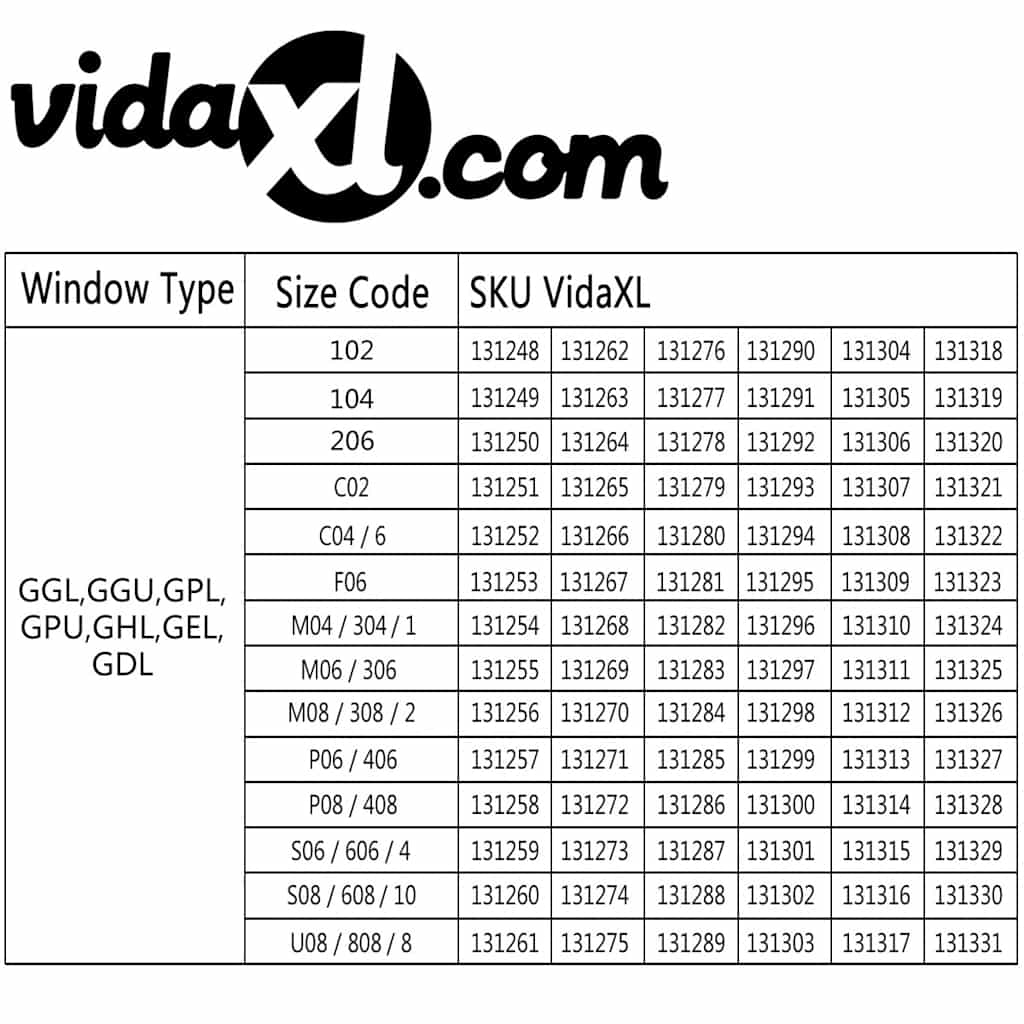 vidaXL Store plissé Crème P08/408