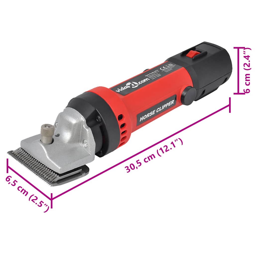 Sechsteilige Pferdeschermaschine 350 W