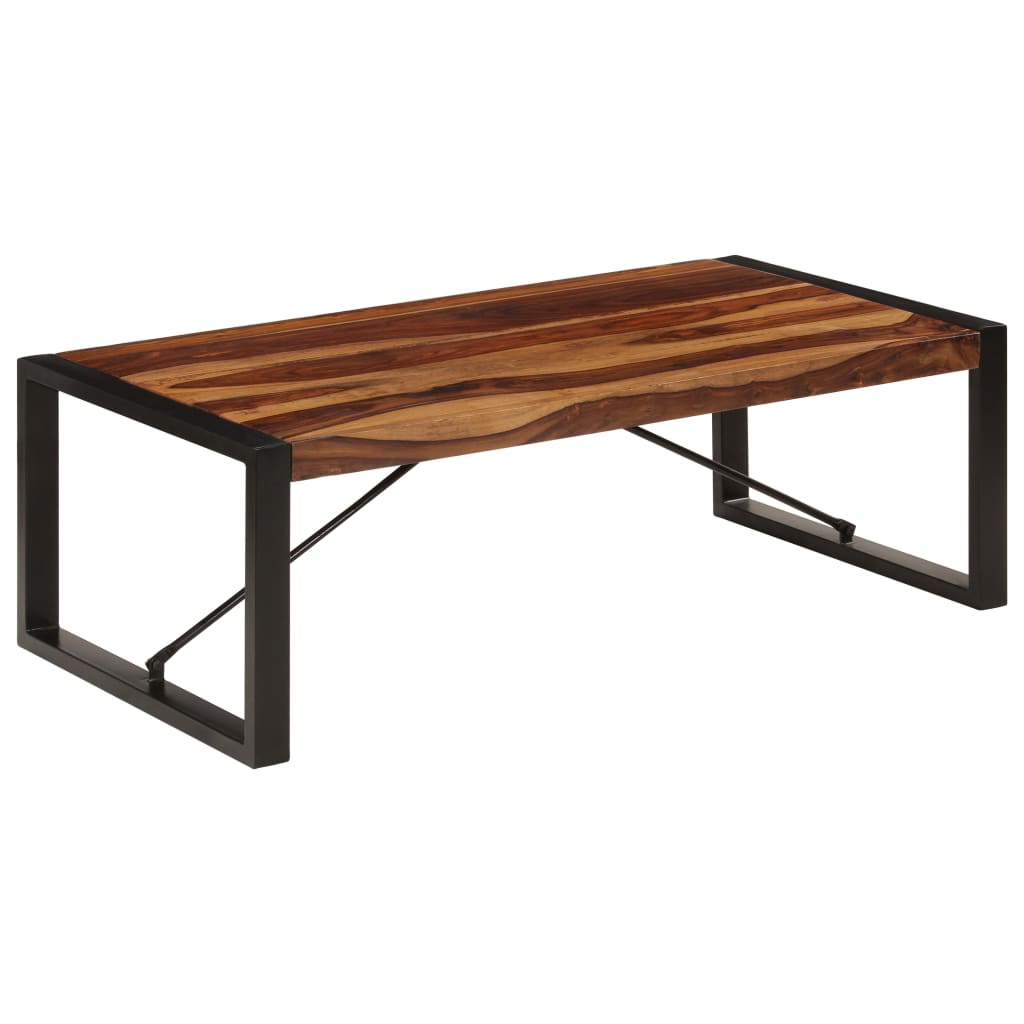 vidaXL Table basse 120x60x40 cm Bois d'acacia massif