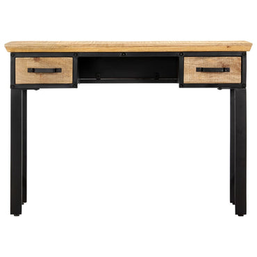 vidaXL Schreibtisch 110 x 50 x 76 cm Mangoholz Massiv
