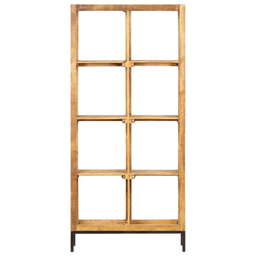 vidaXL Bücherregal 80x25x175 cm Massivholz Mango