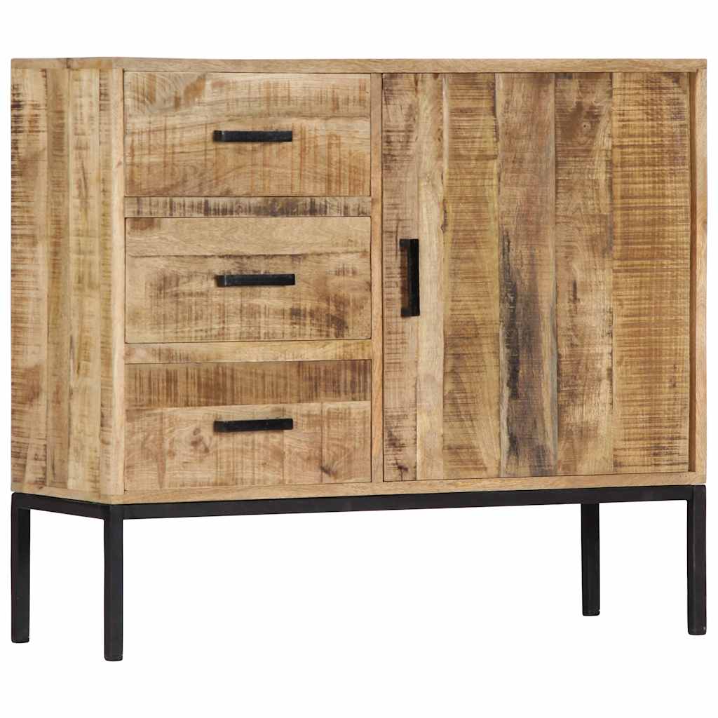 vidaXL Commode 88x30x71 cm Bois de manguier massif
