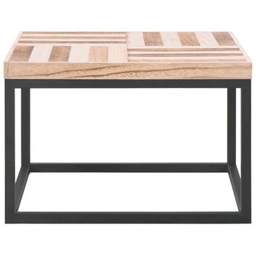 vidaXL Table basse 50×50×33,5 cm Bois massif