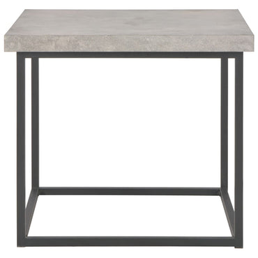 vidaXL Table basse 55x55x53 cm effet béton
