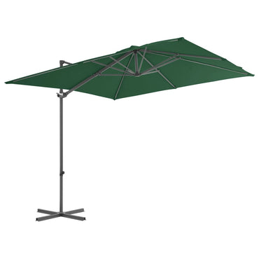 vidaXL Parasol avec base portable Rouge