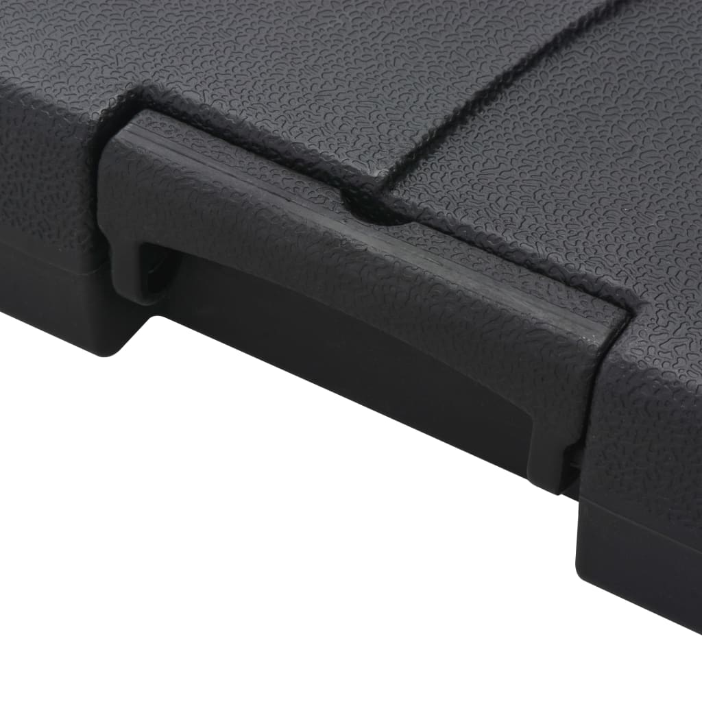 Parasol vidaXL avec support portable Anthracite