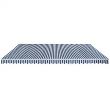 vidaXL Gelenkarmmarkise 600 cm Blau/Weiß