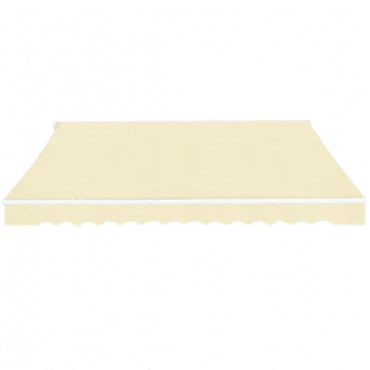 vidaXL Gelenkarmmarkise 600 cm Cremeweiß