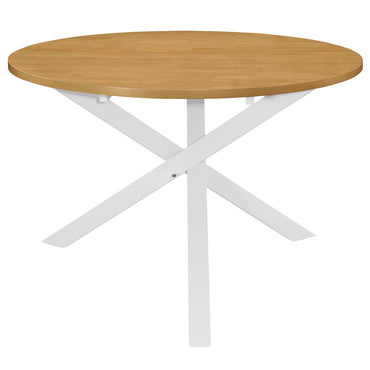 vidaXL 5-tlg. Essgruppe MDF Weiß