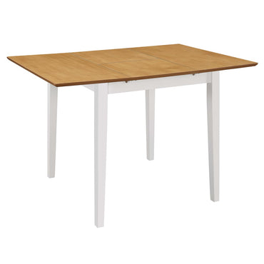 vidaXL 5-tlg. Essgruppe MDF Weiß