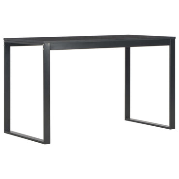 vidaXL Computertisch Schwarz 120x60x70 cm