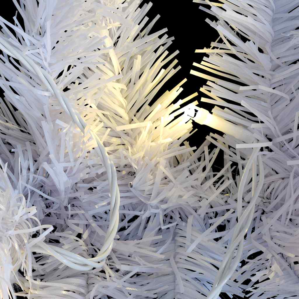 Weihnachtsgirlande mit LED-Lichtern 5 m Weiß