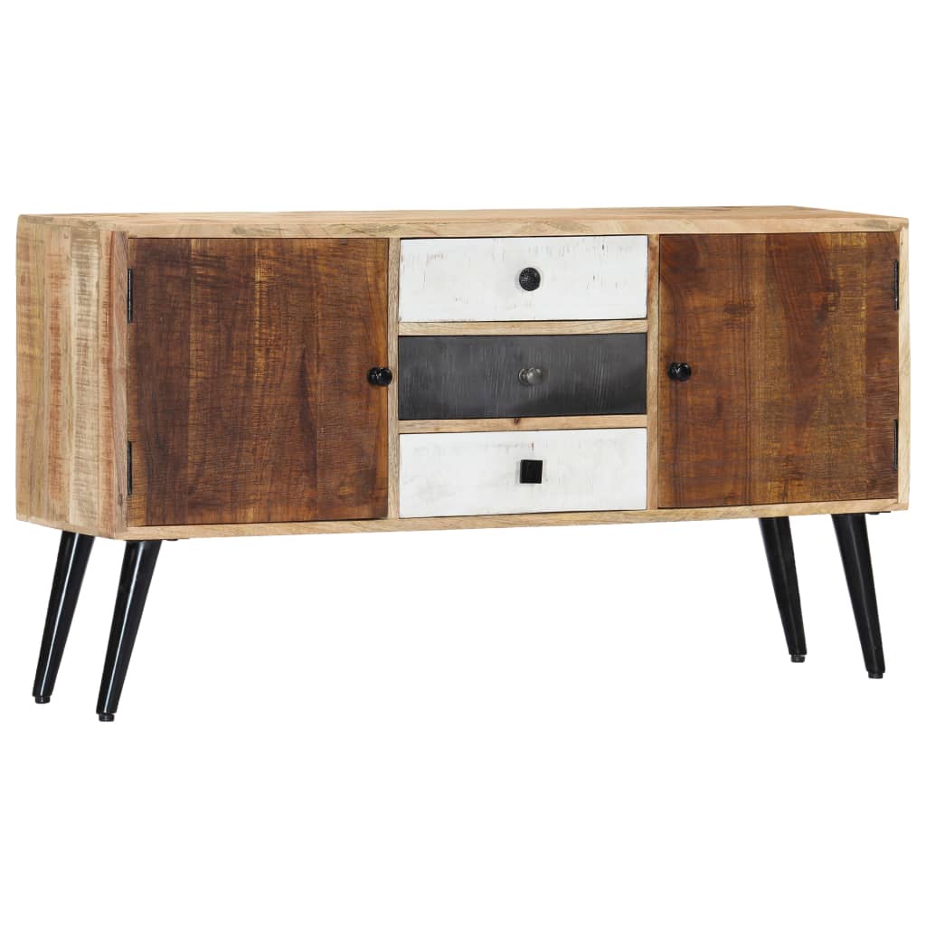 Sideboard 118x30x62 cm Massivholz Mango