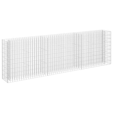vidaXL Carré potager en gabion Acier galvanisé 270 x 30 x 90 cm