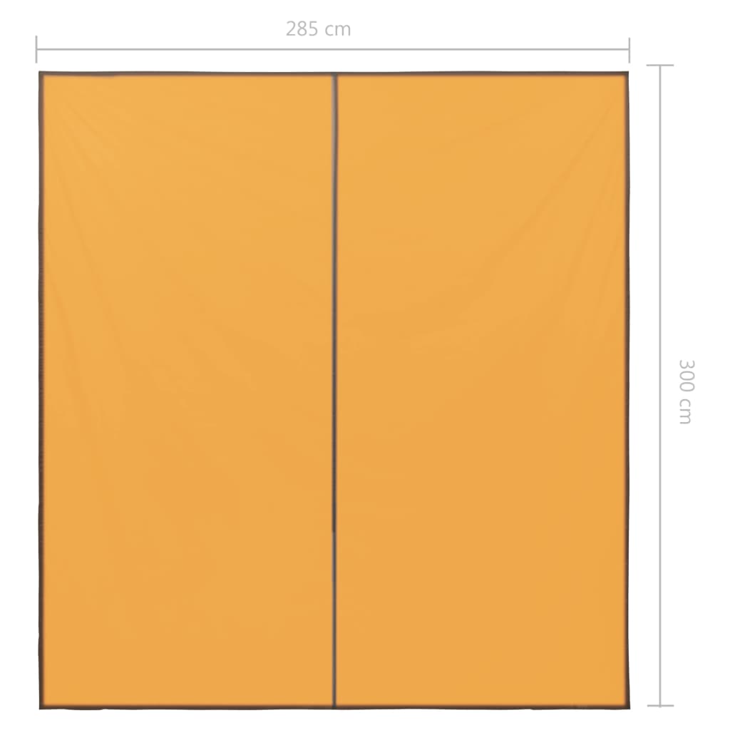vidaXL Outdoor-Tarp 3x2,85 m Gelb