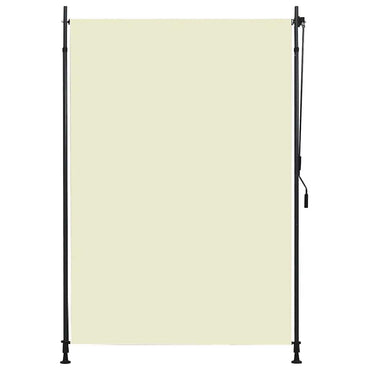vidaXL Außenrollo 150 x 270 cm Creme