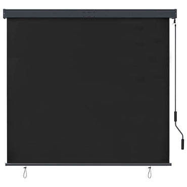 vidaXL Außenrollo 160x250 cm Anthrazit