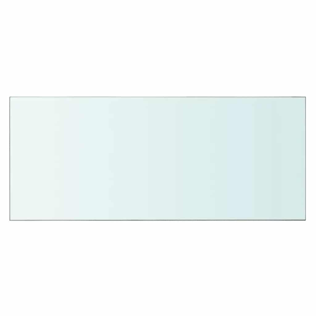 vidaXL Regalböden 2 Stk. Glas Transparent 70x30 cm