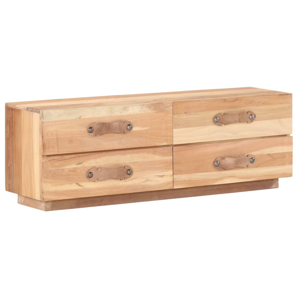 vidaXL Meuble TV en bois massif recyclé