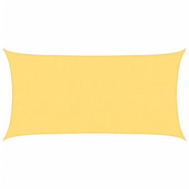 vidaXL Voile d'ombrage 160 g/m² Beige 2,5x5 m PEHD