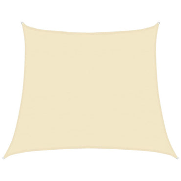 vidaXL Sonnensegel 160 g/m² Creme 4/5x4 m HDPE
