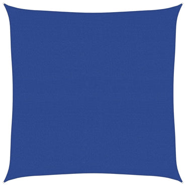 vidaXL Sonnensegel 160 g/m² Quadratisch Blau 7x7 m HDPE