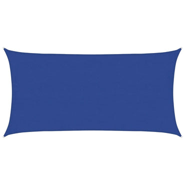 vidaXL Sonnensegel 160 g/m² Rechteckig Blau 4x7 m HDPE