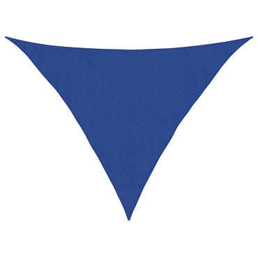 vidaXL Sonnensegel 160 g/m² Dreieckig Blau 4x4x5,8 m HDPE