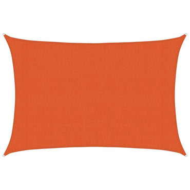 vidaXL Sonnensegel 160 g/m² Rechteckig Orange 3x4,5 m HDPE