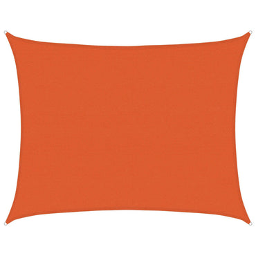 vidaXL Sonnensegel 160 g/m² Rechteckig Orange 6x8 m HDPE