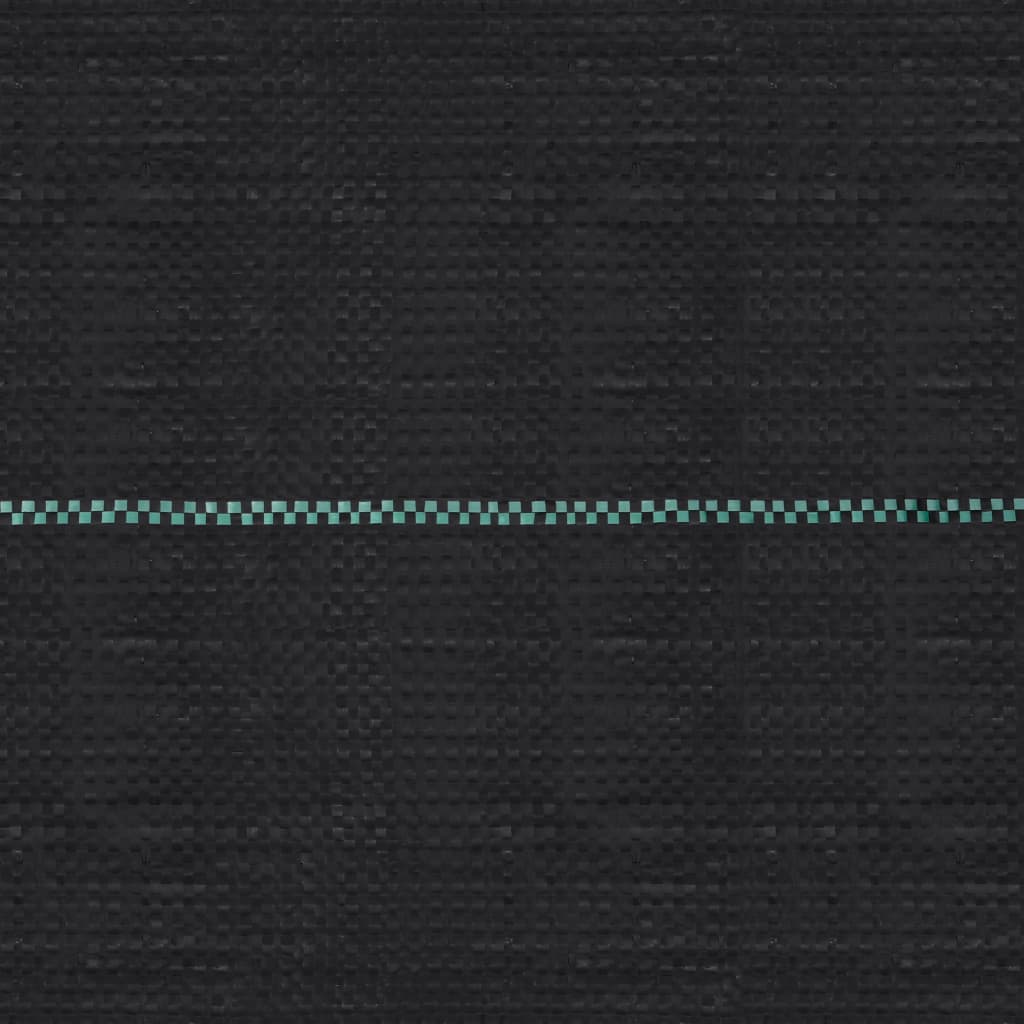 Unkrautfolie Schwarz 2x5 m PP