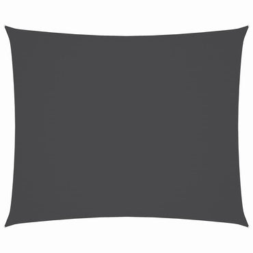 vidaXL Sonnensegel Oxford-Gewebe Rechteckig 3x4 m Anthrazit