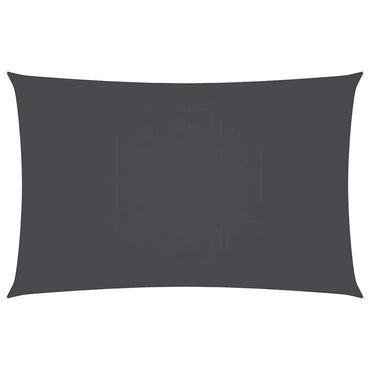 vidaXL Voile d'ombrage Tissu Oxford Rectangulaire 5x8 m Anthracite