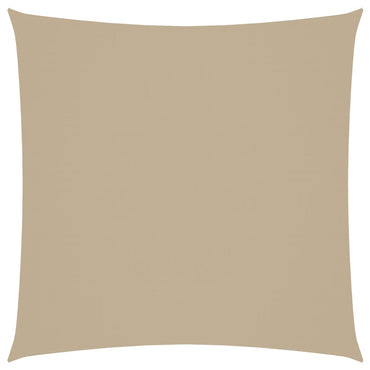 vidaXL Sonnensegel Oxford-Gewebe Quadratisch 4x4 m Beige