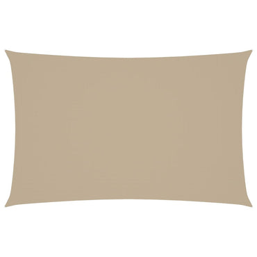 vidaXL Sonnensegel Oxford-Gewebe Rechteckig 5x8 m Beige