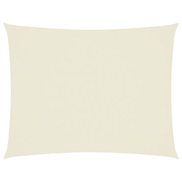 vidaXL Sonnensegel Oxford-Gewebe Rechteckig 2x3 m Creme