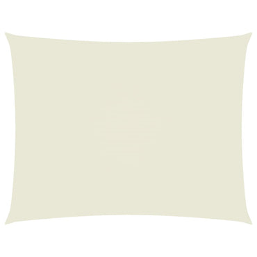 vidaXL Sonnensegel Oxford-Gewebe Rechteckig 2,5x4 m Creme
